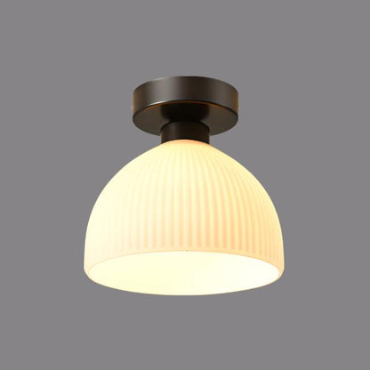 Frendorf | LumaDome Modern Ceiling Light made of Frosted Glass | Elegant Design | Perfect for Living Spaces