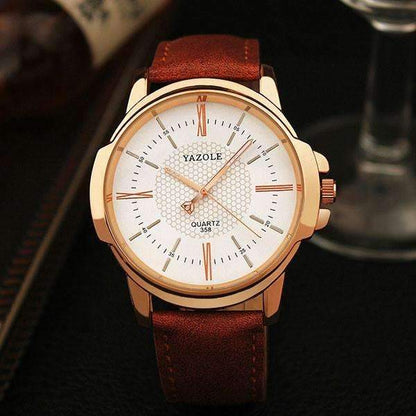 Skanto | Men's Watch Gold Quartz Watch
