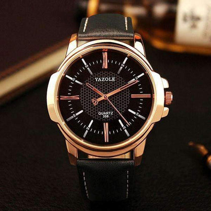 Skanto | Men's Watch Gold Quartz Watch