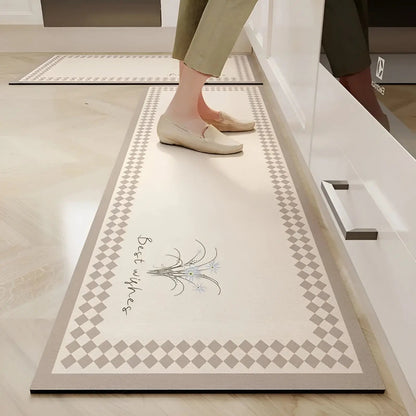 BowLift | Quick Dry Super Absorbent Non-Slip Kitchen Mat - SplashEase