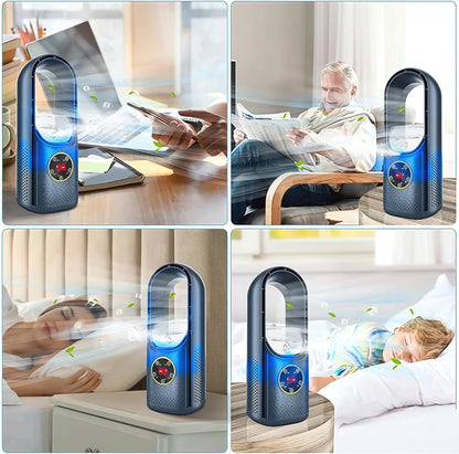 Skanto | Quiet Bladeless Portable Cooler Fan Unit