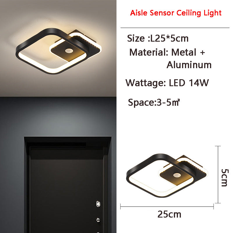 BowLift | MotionGlide PIR Motion Sensor LED Ceiling Light | Smart Lighting | Energy Efficient | Perfect for Hallway & Bathroom