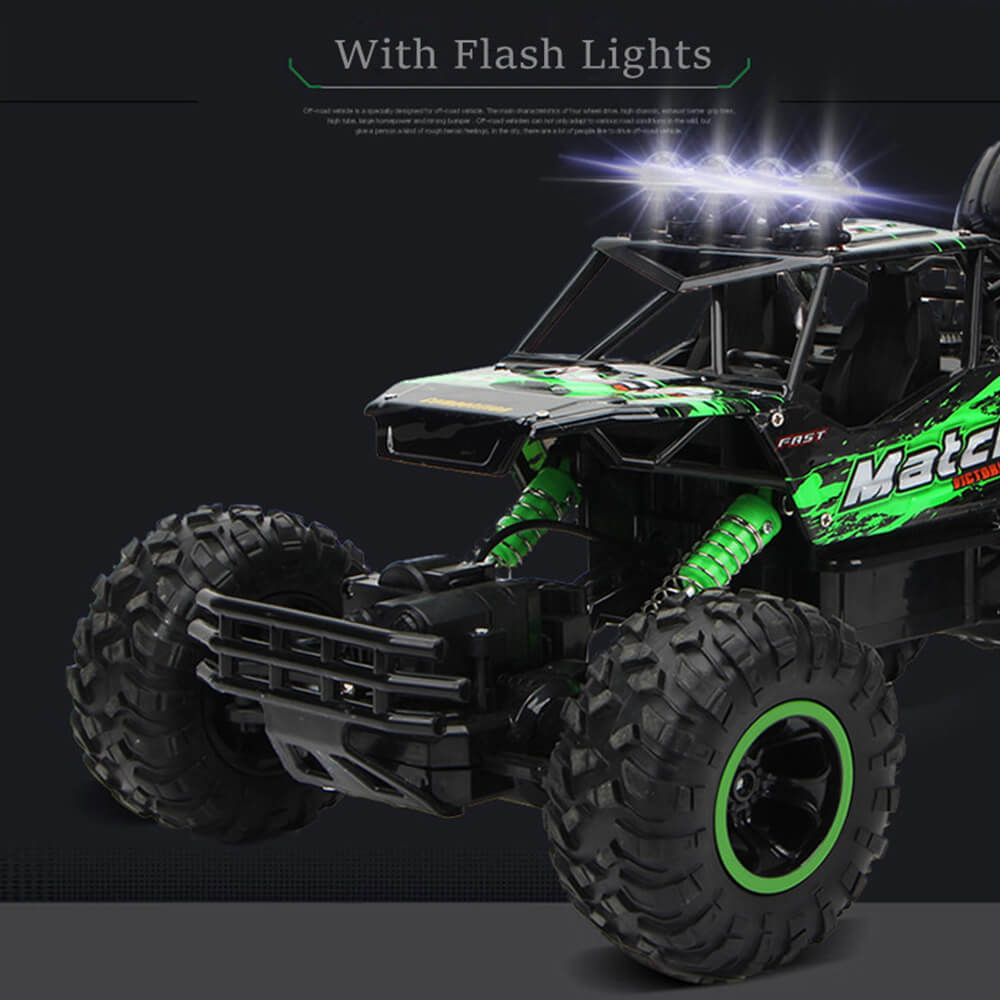 Remote-controlled car, 4x4, Monster truck, Rock Crawler, 2.4G, Off-road climbing car