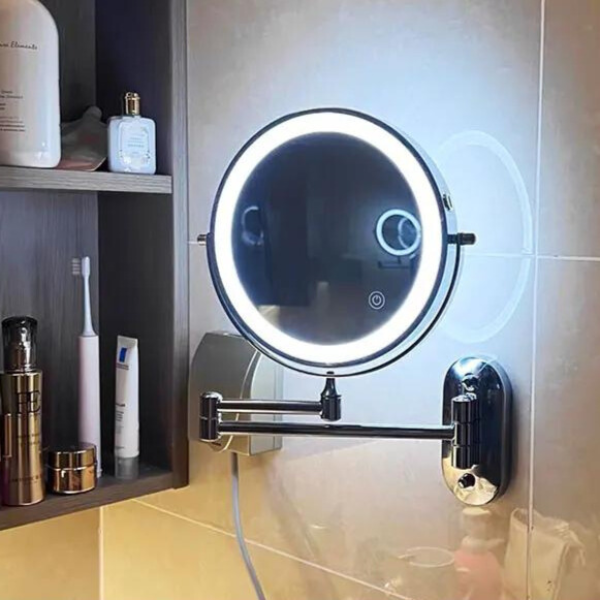 Skanto | LED Bathroom Mirror Wall Mount Magnifying