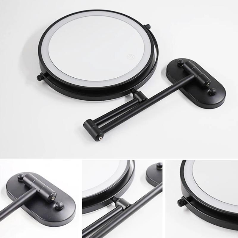 Skanto | LED Bathroom Mirror Wall Mount Magnifying