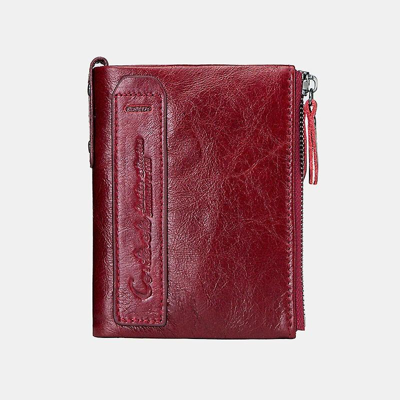 Stylish Double Zipper Wallet Bowlift