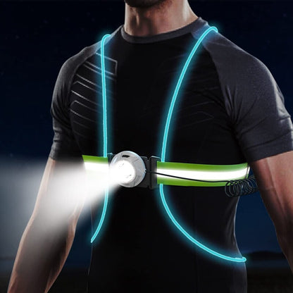 Skanto | ReflectSafe LED Safety Vest for Running