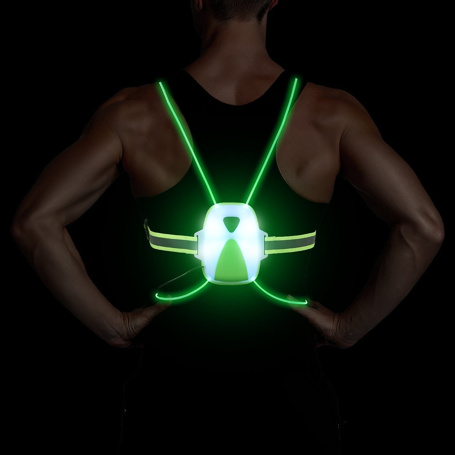 Skanto | ReflectSafe LED Safety Vest for Running