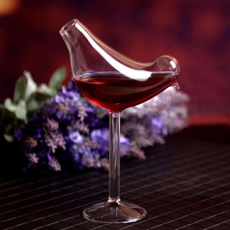 Bird-Shaped Cocktail Glass