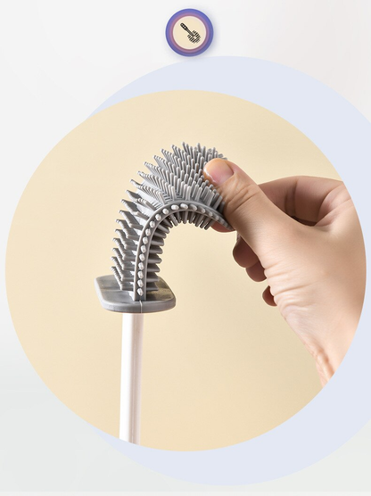 BowLift | Wall-Mounted Toilet Cleaner Drainer Brush Set