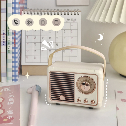 Skanto | Mini Retro Radio Bluetooth Speaker