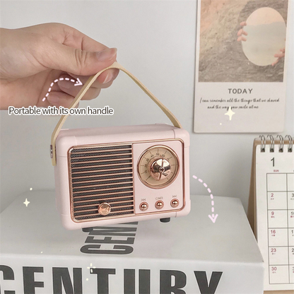 Skanto | Mini Retro Radio Bluetooth Speaker