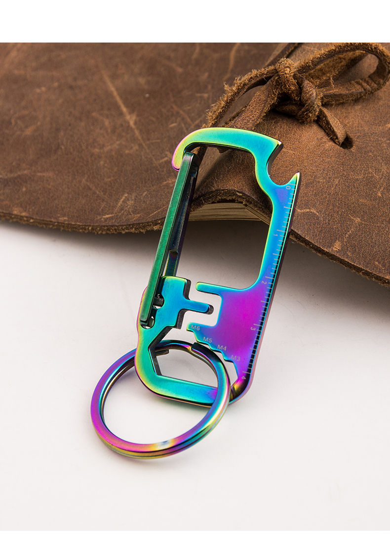 BowLift | Stainless Steel EDC Multi Tool Bottle Opener Keychain