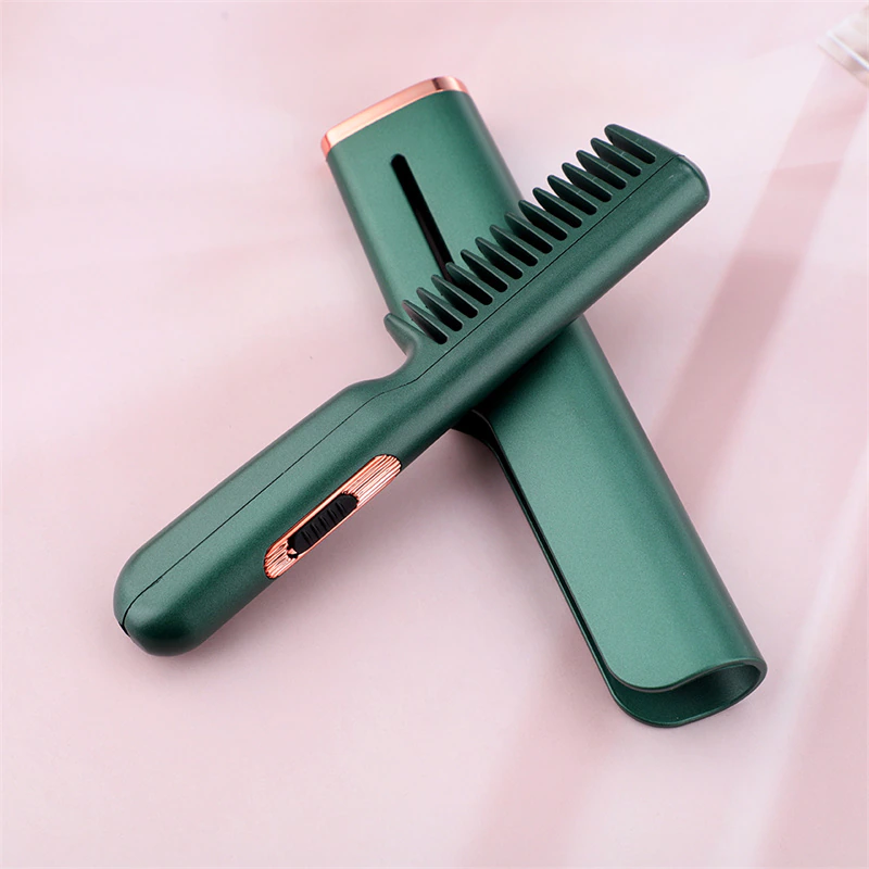 BowLift | Mini Electric Hair Straightener Brush Comb