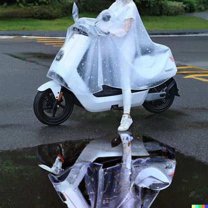 BowLift | Full Body Thick Motorcycle Rainproof Coat
