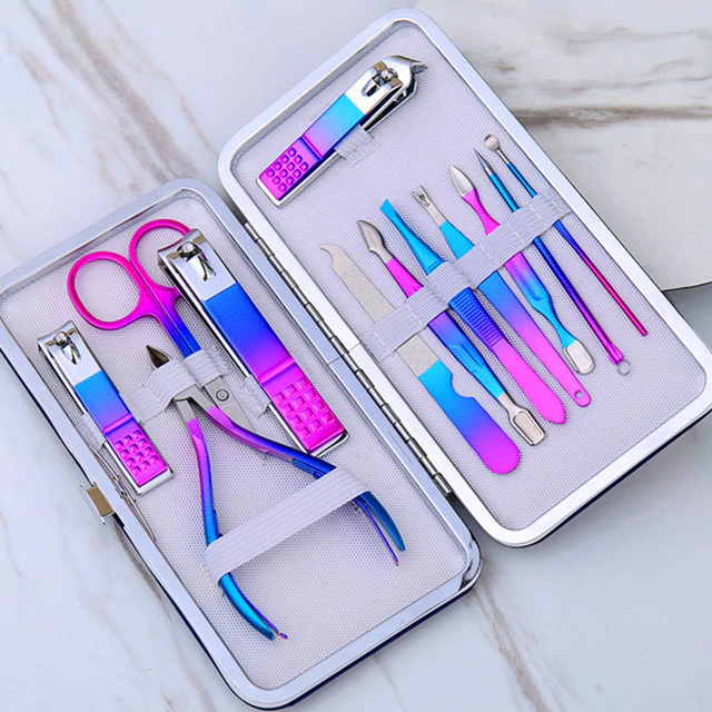 BowLift | Deluxe Detail Stainless Steel Manicure Tool Set