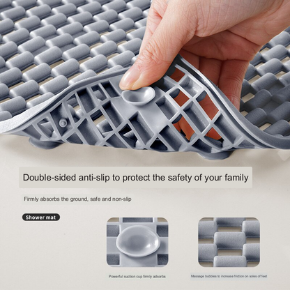 BowLift | Anti-Slip Hollow Out Waterproof Bathroom Mat