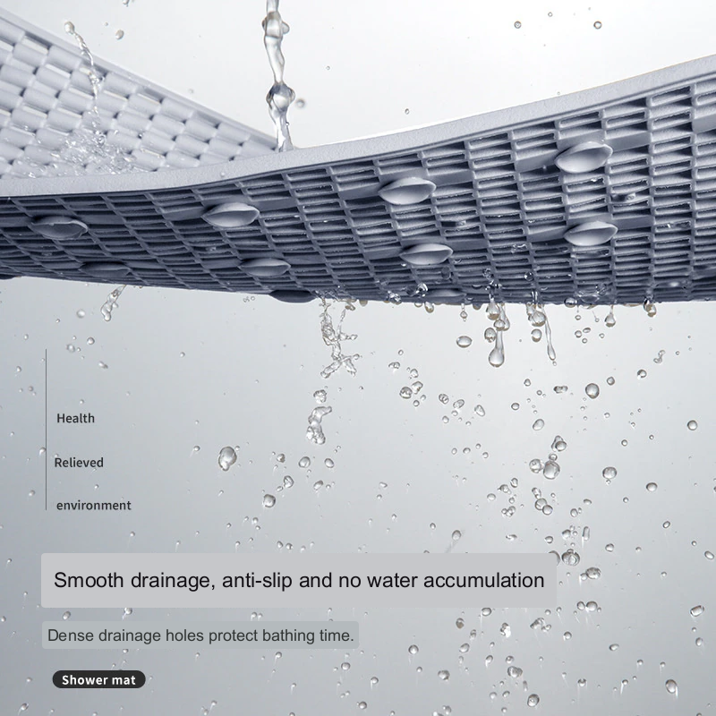 BowLift | Anti-Slip Hollow Out Waterproof Bathroom Mat