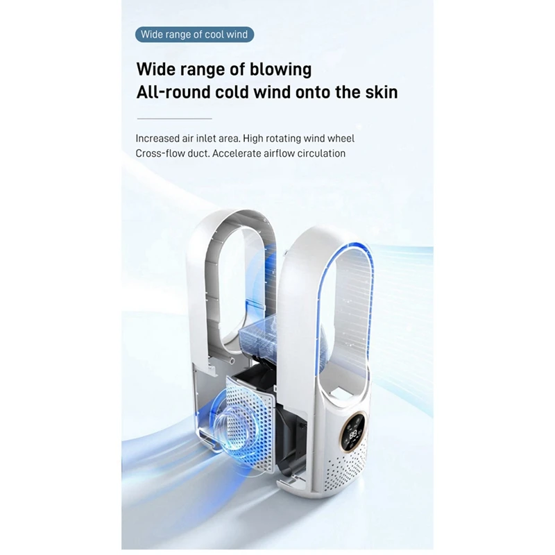 Brehn | Bladeless Fan Portable Mini Air Conditioner