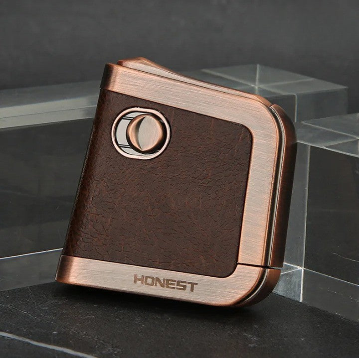 Brehn | Retro Thin One-Click Pop-Up Windproof Kerosene Lighter