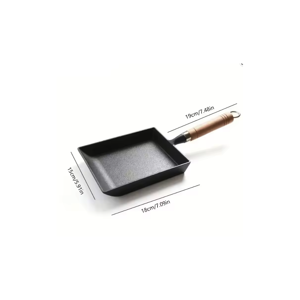 Japanese Cast Iron Egg Pan for Tamagoyaki | Brehn