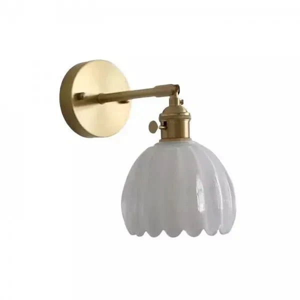 BowLift | Vintage Tulip Glass Wall Sconce Light