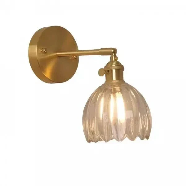 BowLift | Vintage Tulip Glass Wall Sconce Light