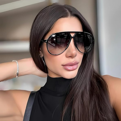 Aviator Oversize Sunglasses Retro UV400 | Bowlift