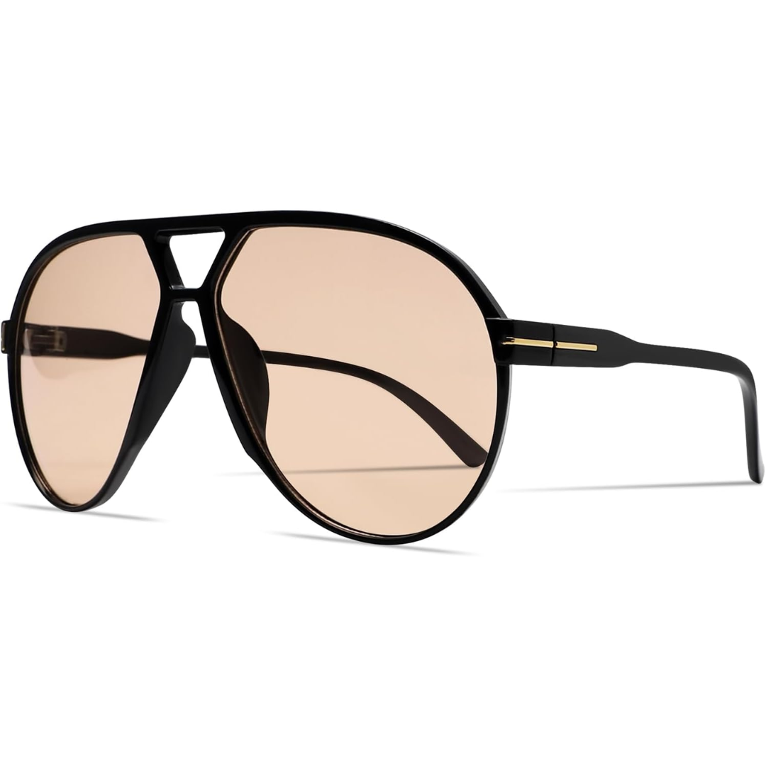 Aviator Oversize Sunglasses Retro UV400 | Bowlift