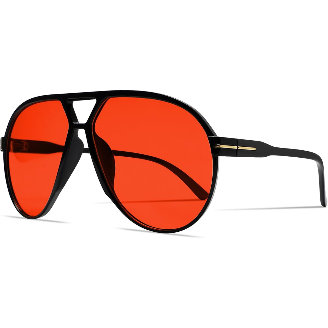 Aviator Oversize Sunglasses Retro UV400 | Bowlift