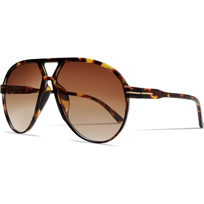 Aviator Oversize Sunglasses Retro UV400 | Bowlift