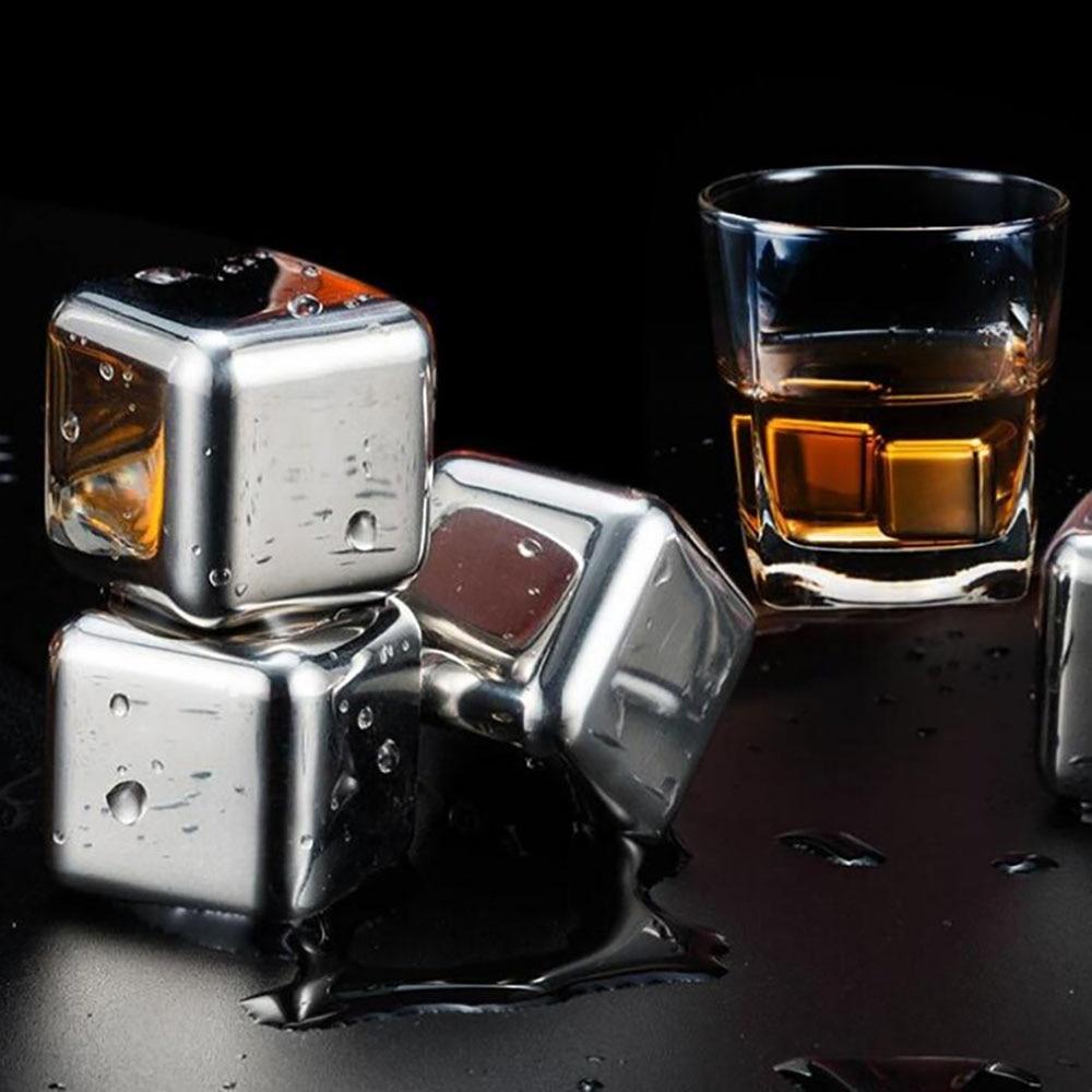 Reusable Stainless Steel Wine Cooling Cube | Brehn