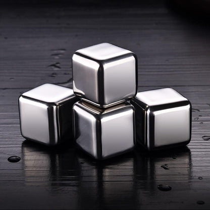 Reusable Stainless Steel Wine Cooling Cube | Brehn