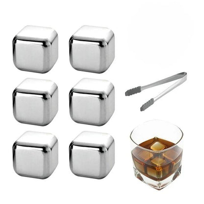 Reusable Stainless Steel Wine Cooling Cube | Brehn