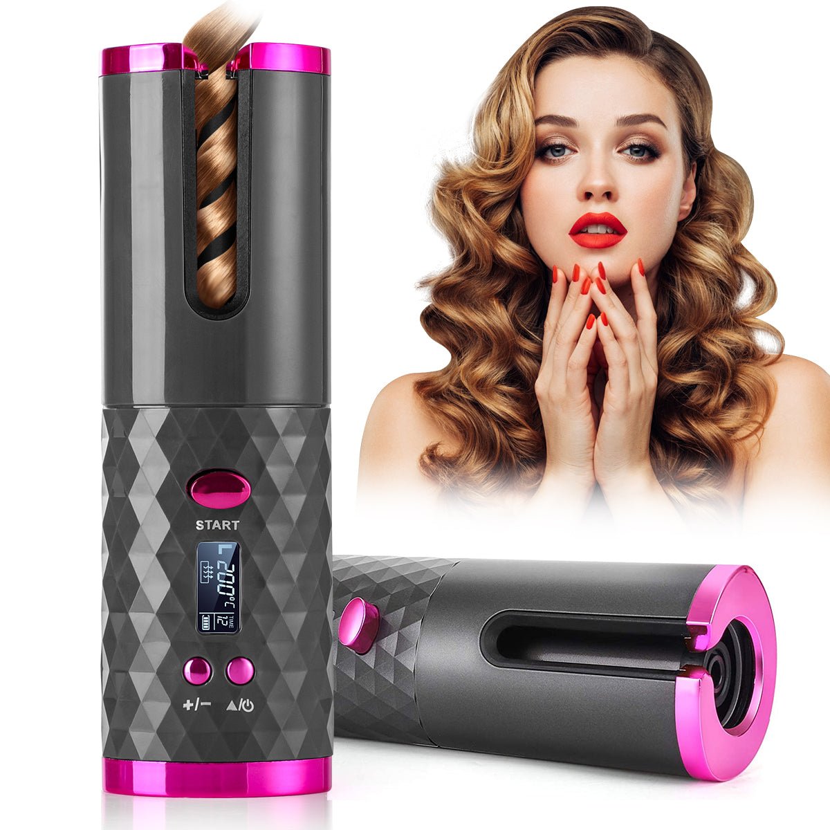 Skanto | RIZA-LUX - Wireless Automatic Hair Curler