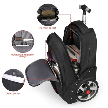 Rolling Laptop Backpack – Helsinki | Bowlift