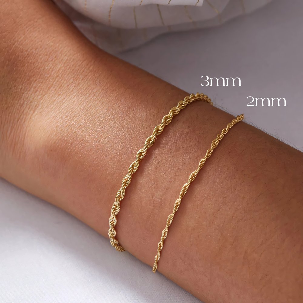 BowLift | Romantic Rope Chain Couples Bracelets Set