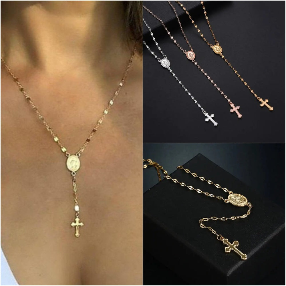 Skanto | Spiritual Rosary Necklace – Stylish Faith Jewelry for Any Occasion
