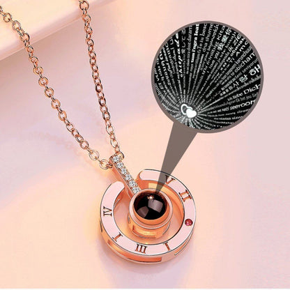 BowLift | 100 Language Secret I Love You Necklace