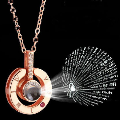 BowLift | 100 Language Secret I Love You Necklace