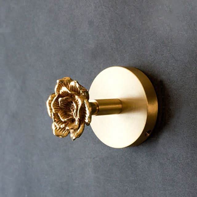 Skanto | Brass Animal Wall Hook Rack Gold Accents