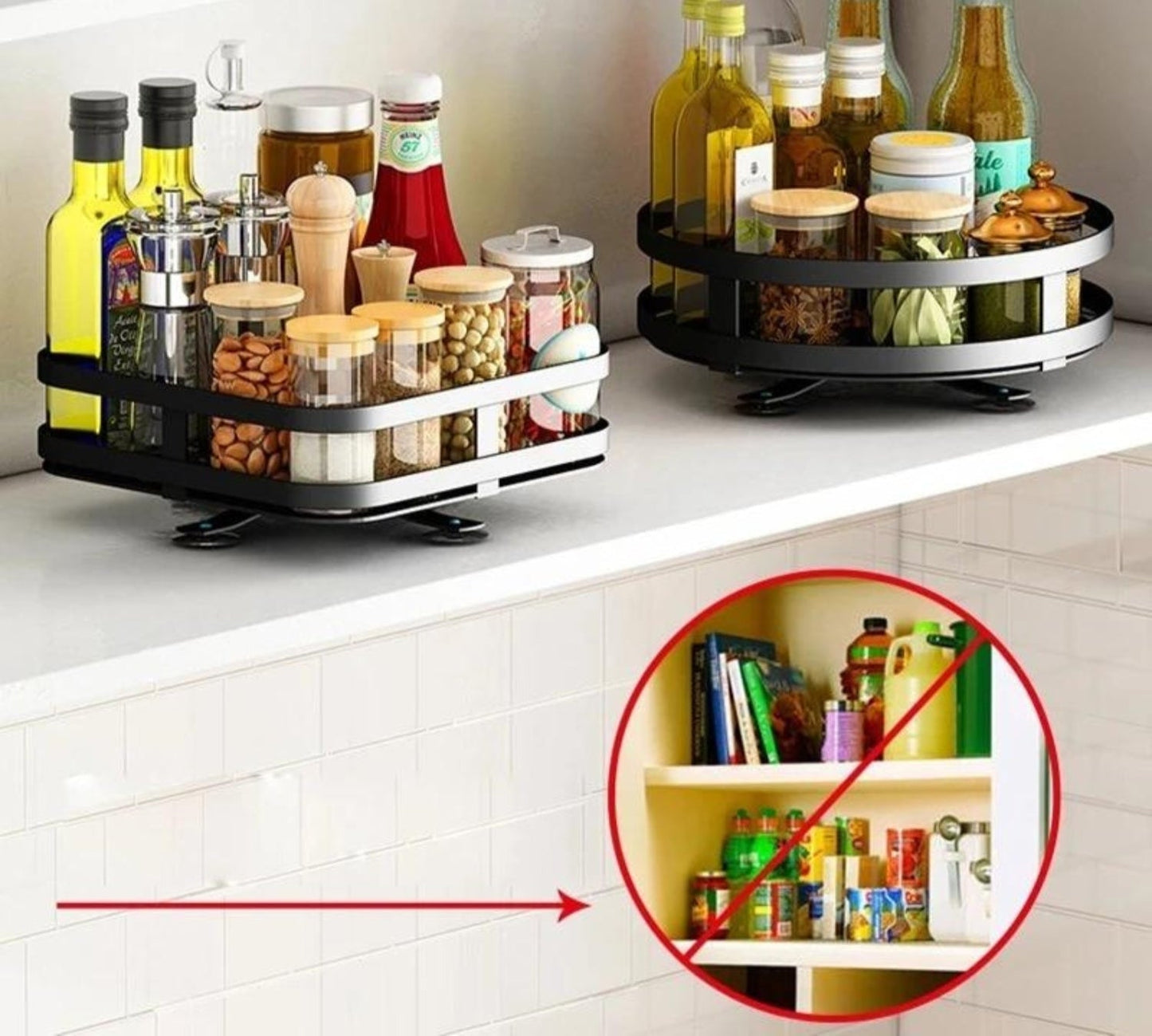 Kalsten | Rotating Storage Rack - TwistRack 360°