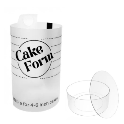Round Adjustable Cake Ring Mold Acrylic Circle Baking Cake Ring | Bowlift