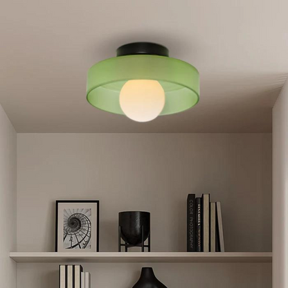 BowLift | Round Ceiling Light with Stylish Functionality - LumiSphere