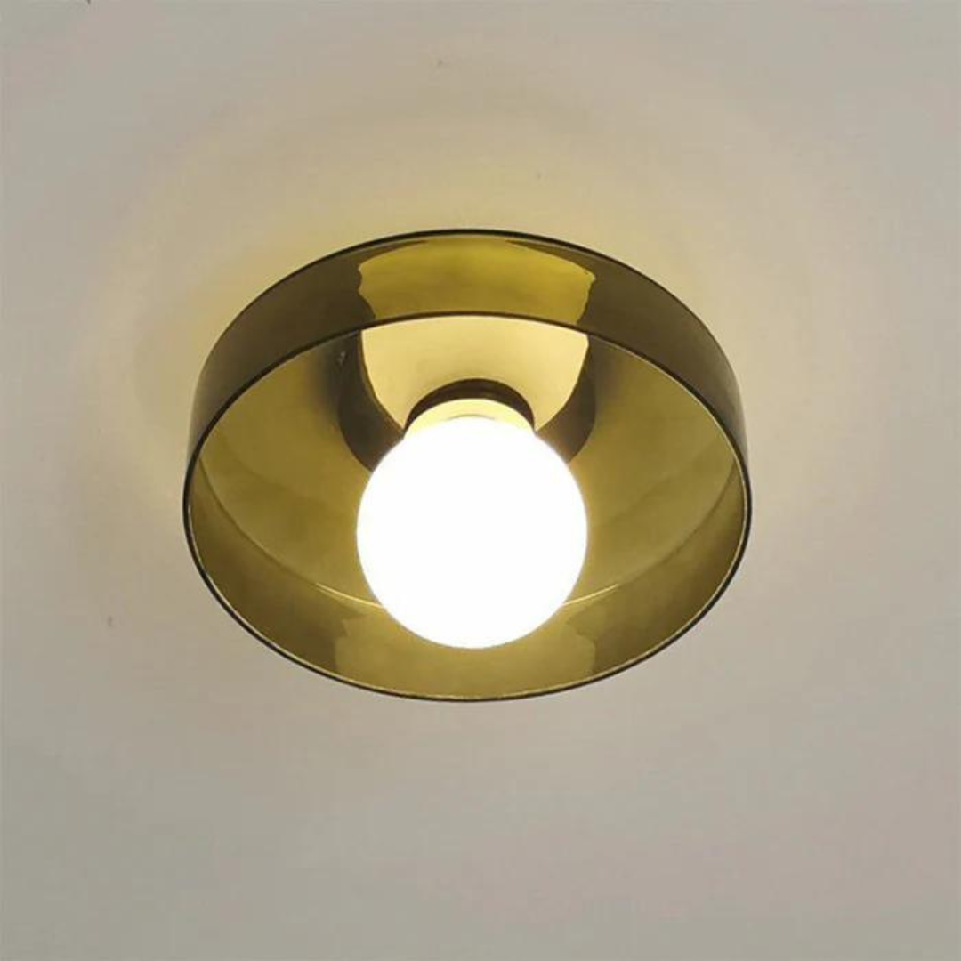 BowLift | Round Ceiling Light with Stylish Functionality - LumiSphere