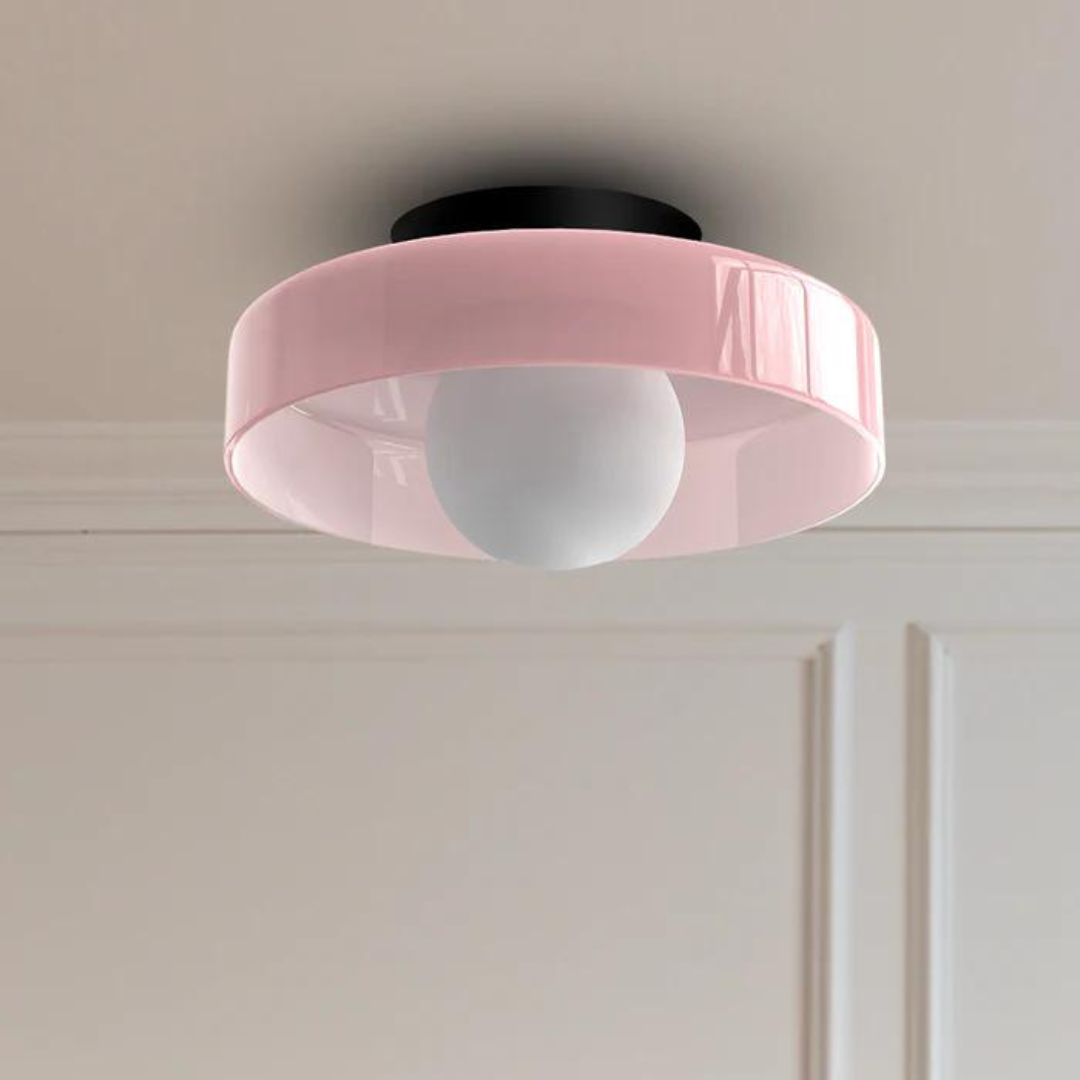 BowLift | Round Ceiling Light with Stylish Functionality - LumiSphere