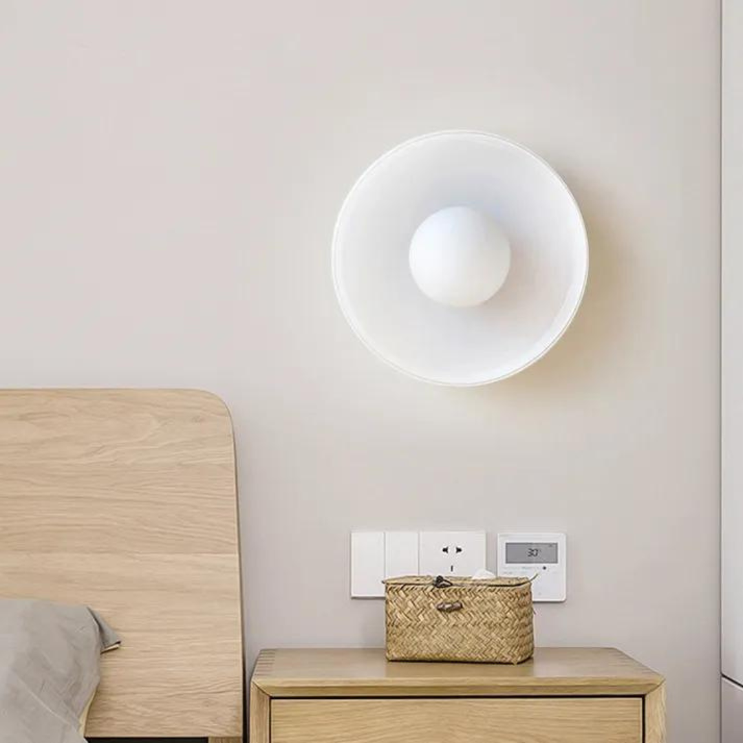 BowLift | Round Ceiling Light with Stylish Functionality - LumiSphere