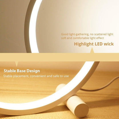 BowLift | Round Dream Light - Modern Round LED Desk Lamp