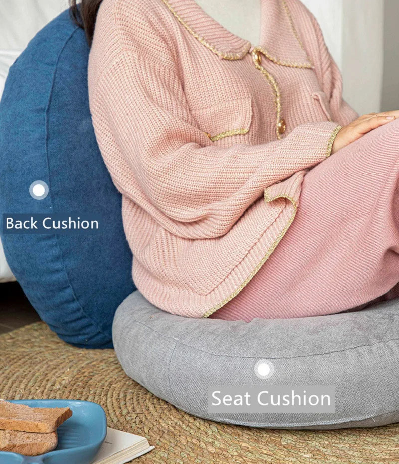 Skanto | Round Meditation and Yoga Cushion - ZenCushion