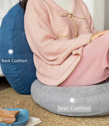 Skanto | Round Meditation and Yoga Cushion - ZenCushion